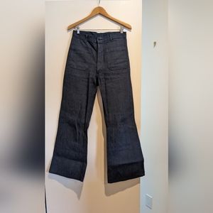 High waist vintage authentic sailor denim